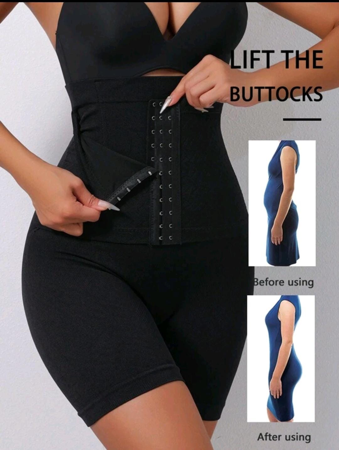 Faja Moldeadora con control de abdomen y levantamiento de glúteos